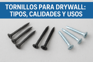 tornillos para drywall