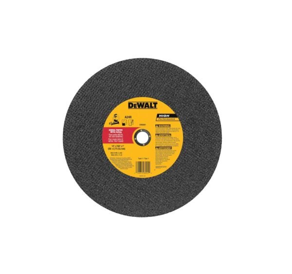 DISCO DE CORTE TRONZADORA T1 14" x 7/64"x1" DEWALT -DW8001