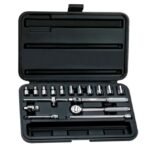 JUEGO DE COPAS MANDO 1/4 4-13 MM 18 PCS- STANLEY - 86-117