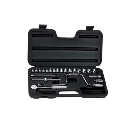 JUEGO DE DADOS MANDO 3/8PUL 23PC MÉTRICO- STANLEY - 86-209