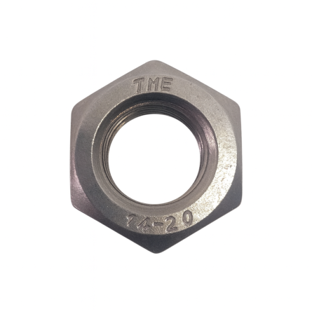 tuerca hexagonal inoxidable milimetrica 16